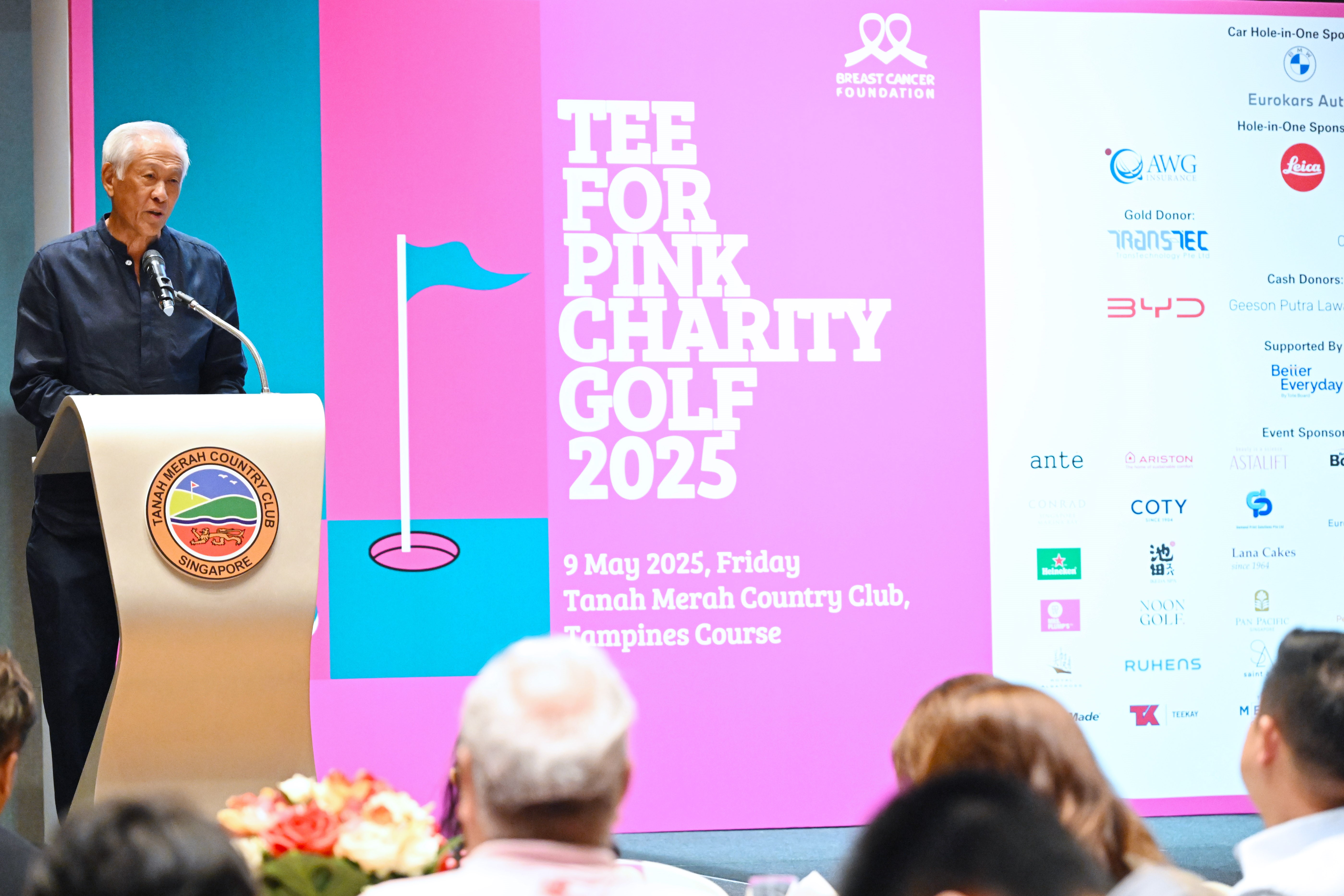 Breast Cancer Foundation Tee For Pink Charity Golf 2025